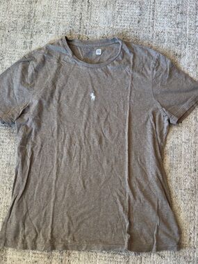 Polo by Ralph Lauren Brown Crew Neck Short Sleeve Tee